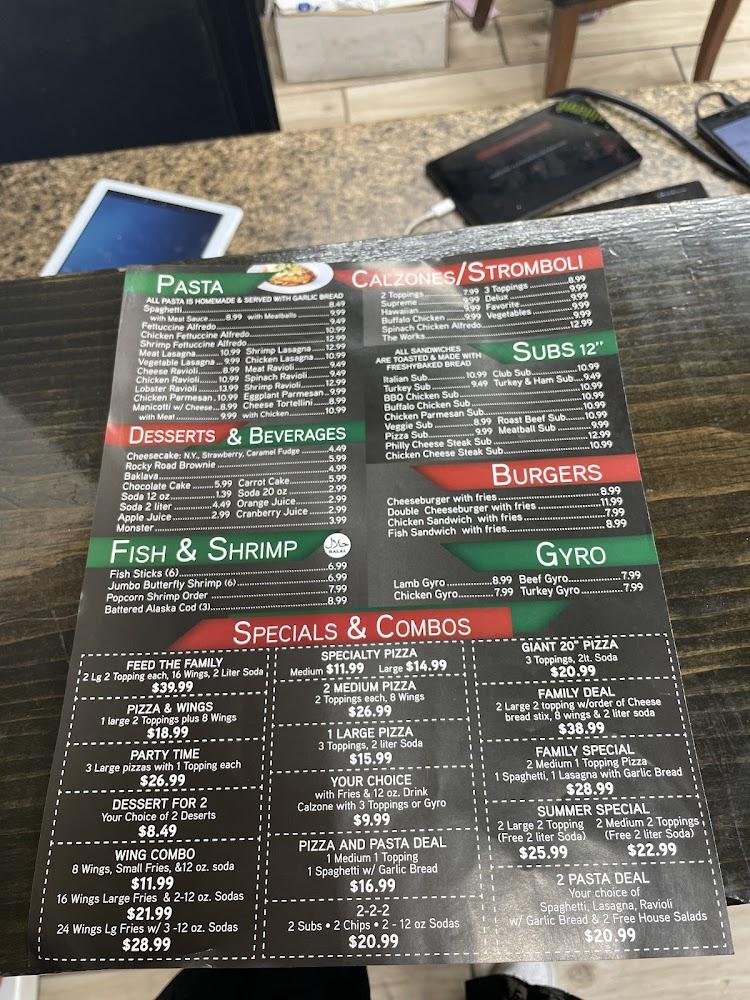 24th St. Pizzeria Menu image 1