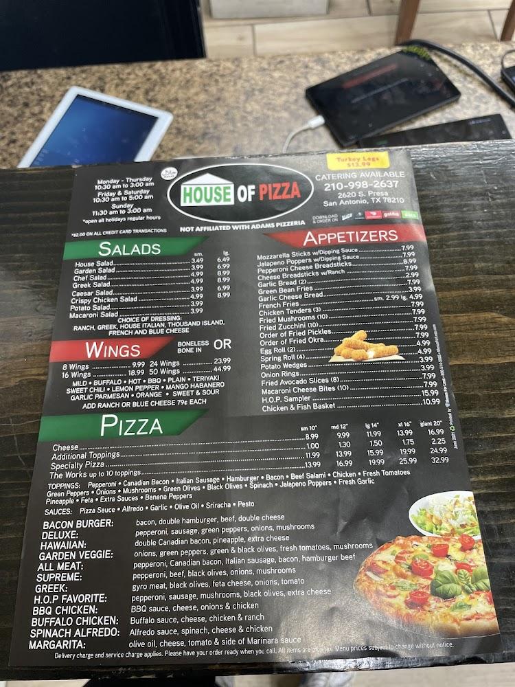 24th St. Pizzeria Menu image 2